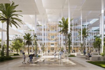 El edificio icono de la Nueva Bauhaus se construye en Sevilla: cero emisiones, pérgolas y paneles fotovoltaicos para el Centro Común de Investigación de la Comisión Europea