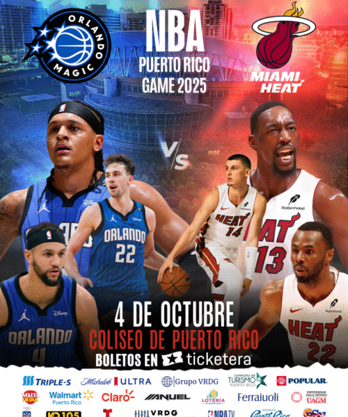 Miami Heat y Orlando Magic jugarán en Puerto Rico tras casi dos décadas
