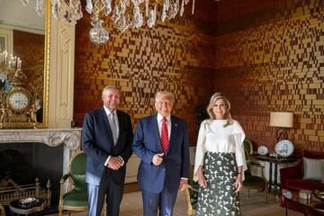 Enorme expectación ante la ‘fiesta de pijamas’ de los reyes Guillermo y Máxima de Holanda con Trump en la Casa Blanca