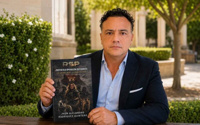 JOHN ALEJANDRO RODRÍGUEZ QUINTERO ELEVA EL THRILLER GEOPOLÍTICO A NIVEL GLOBAL EN SU NOVELA ‘RSP: PROTOCOLO OPERACIÓN TEAM BASTARDOS – LA GUERRA ROJA’