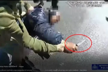 Así capturaron al autor del apuñalamiento a dos judíos en Londres: «¡Tira el cuchillo!»