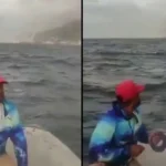 Unos pescadores en La Guaira captan el momento exacto de los terremotos de Venezuela: «Acaba de temblar ahorita»