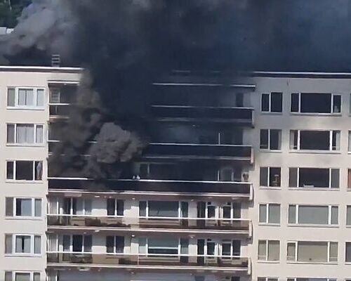 Cinco muertos en un incendio en un edificio residencial en Amberes