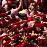 El Chupinazo de San Fermín 2026 en imágenes: emoción, fiesta y pañuelos rojos