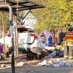 Un conductor atropella y mata a seis personas en un mercado callejero de Viña del Mar (Chile)