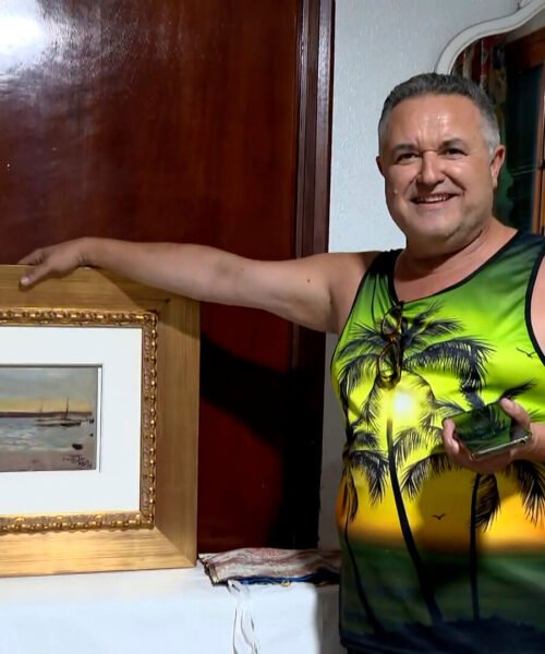 El murciano que recuperó el cuadro de Sorolla recibe un bizum de 1.000 euros como recompensa: «Estoy agradecido»