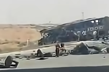 Al menos 35 muertos y 30 heridos en un choque entre dos autobuses en Siria
