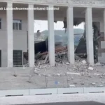 Se derrumba una parte del Tribunal de Bolzano (Italia) sin causar víctimas