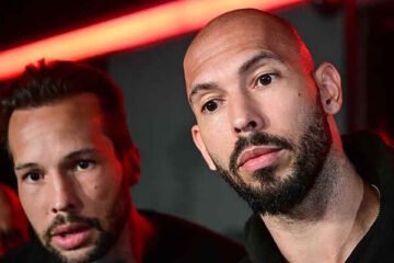 El influencer Andrew Tate y su hermano seguirán detenidos en EEUU tras la audiencia sin fallo sobre su libertad bajo fianza