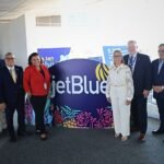 Reunión con ejecutivos de Jet Blue en busca de fortalecer alianzas e impulsar desarrollo de Mercedita