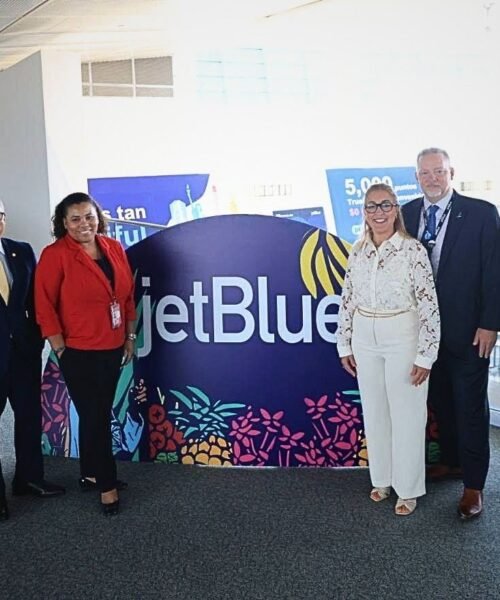 Reunión con ejecutivos de Jet Blue en busca de fortalecer alianzas e impulsar desarrollo de Mercedita