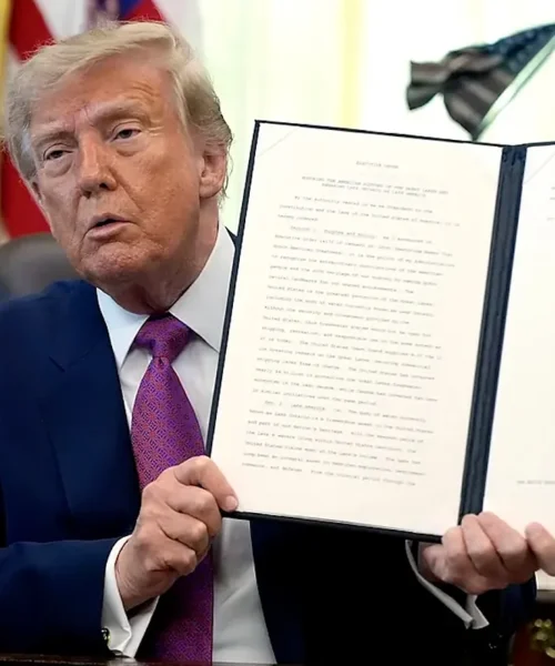 Trump sugiere renombrar los nombres de los Océanos Atlántico y Pacífico a Océano ‘América’