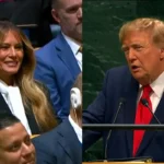 Trump piropea a su mujer Melania durante su discurso en la ONU: «Muy buen trabajo estás haciendo»