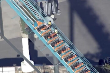 Un muerto y varios heridos en una montaña rusa en el parque Six Flags Over de Georgia