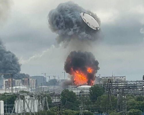 Al menos 13 muertos en un ataque ruso contra una estación de tren en Dnipro mientras  Ucrania lanza un ataque masivo con más de 600 drones contra Moscú