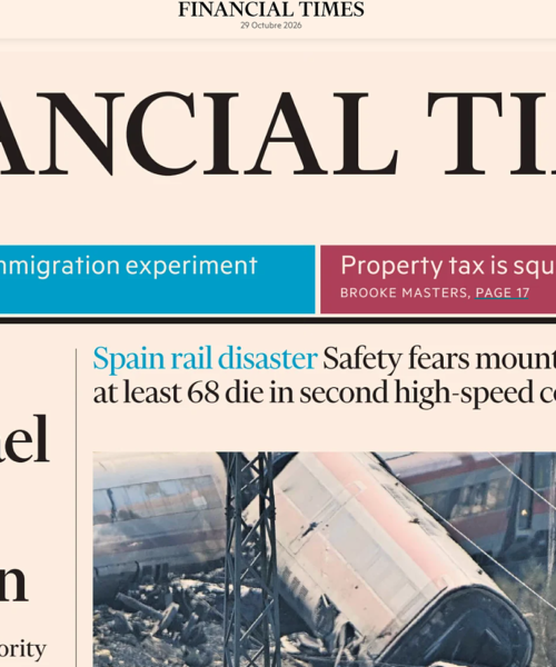 Así ve la prensa internacional la masacre de los trenes en Urda: el AVE, de orgullo nacional a fuente de ansiedad