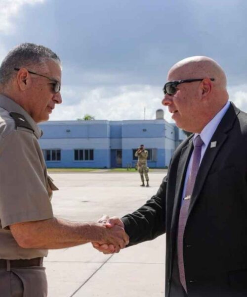 Asesor del secretario de Guerra visita la Guardia Nacional de Puerto Rico
